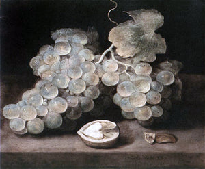  Jacob Van Es Grape with Walnut - Canvas Art Print