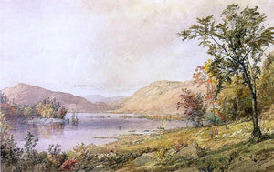  Jasper Francis Cropsey Greenwood Lake, New Jersey - Canvas Art Print