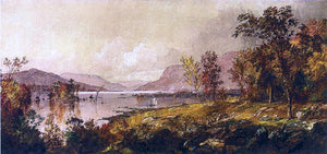  Jasper Francis Cropsey Greenwood Lake, New Jersey, in September - Canvas Art Print