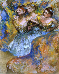  Edgar Degas Group of Dancers - Canvas Art Print