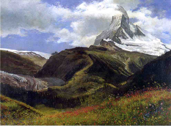  Albert Bierstadt Grunewald - Canvas Art Print