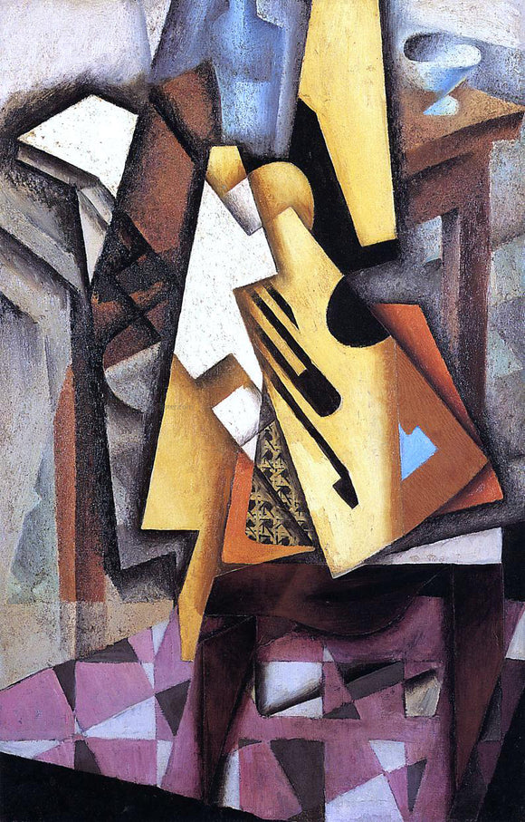  Juan Gris Guitar on a Chair - Canvas Art Print