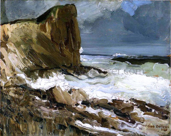  George Wesley Bellows Gull Rock and Whitehead - Canvas Art Print