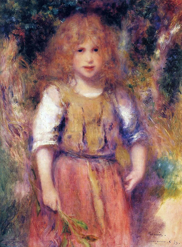  Pierre Auguste Renoir Gypsy Girl - Canvas Art Print