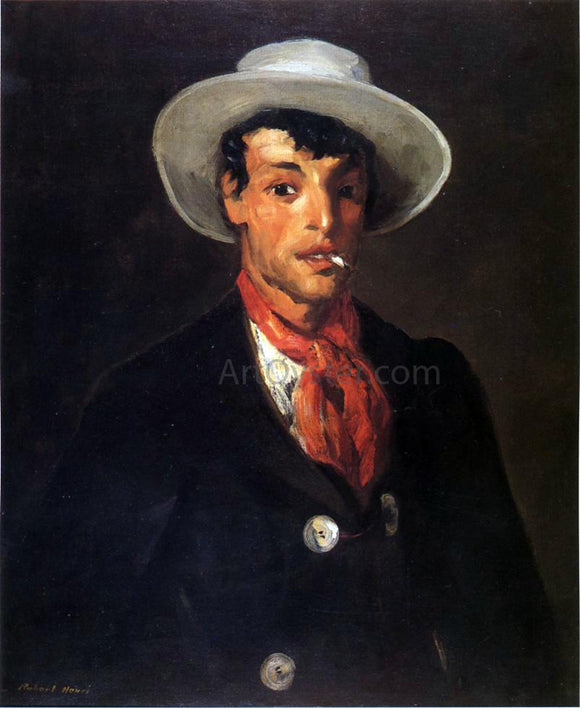  Robert Henri Gypsy with Cigarette - Canvas Art Print