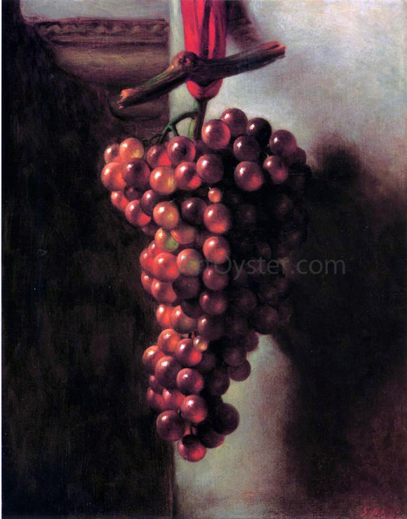  George Henry Hall Hanging Grapes - Canvas Art Print