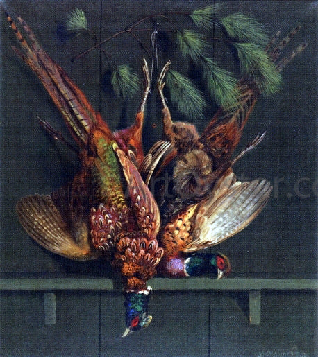  Alexander Pope Hanging Pheasants - Canvas Art Print