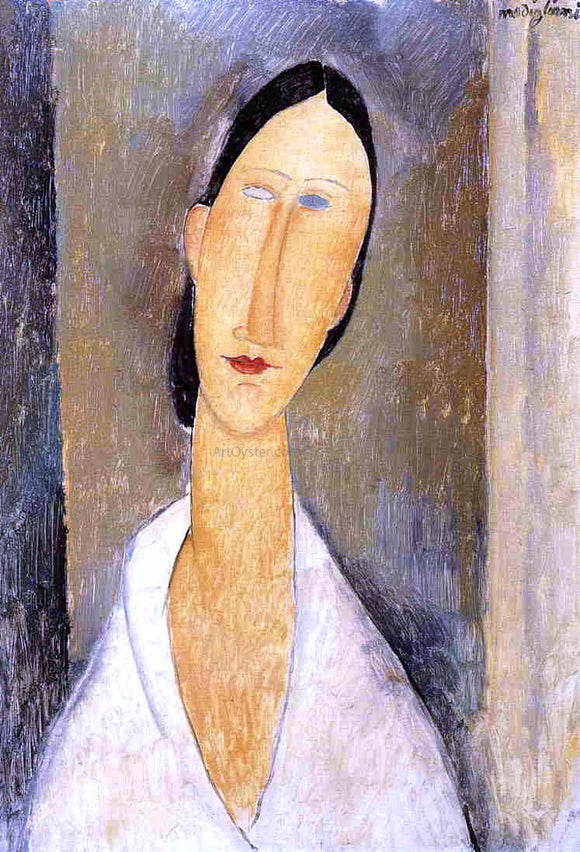  Amedeo Modigliani Hanka Zborowska - Canvas Art Print
