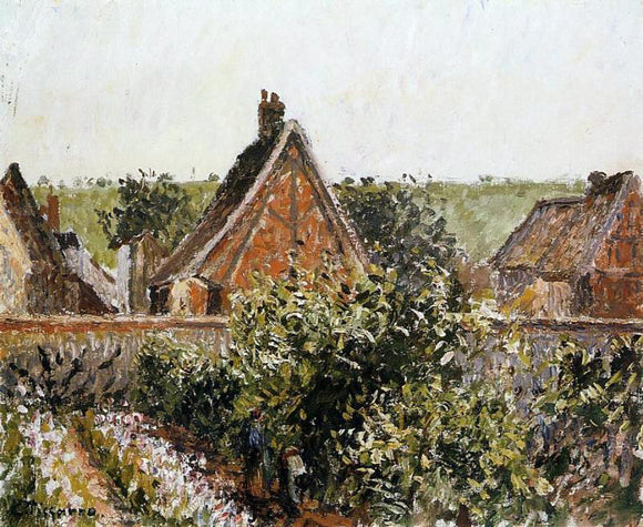  Camille Pissarro Harvest in the Orchard, Eragny - Canvas Art Print