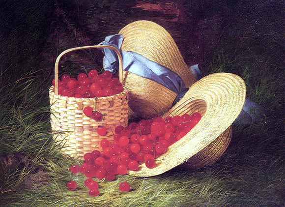  Robert Spear Dunning Harvest of Cherries - Canvas Art Print