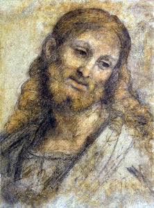  Andrea Solario Head of a Bearded Man - Canvas Art Print