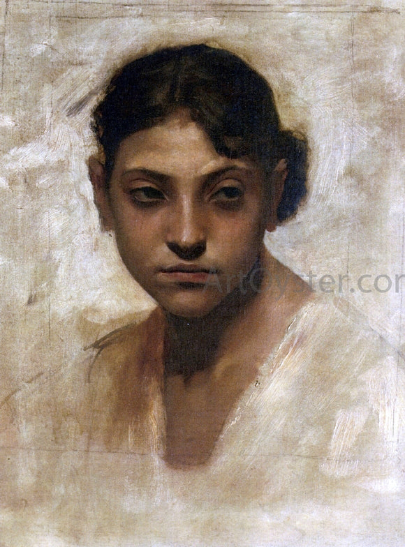  John Singer Sargent Head of a Capri Girl - Canvas Art Print