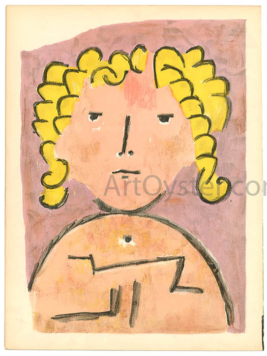 Paul Klee Head of a Child - Canvas Art Print