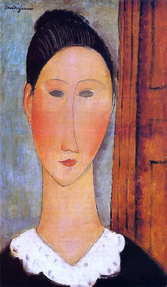  Amedeo Modigliani Head of a Girl - Canvas Art Print