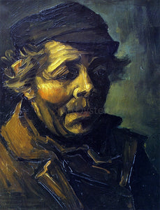  Vincent Van Gogh Head of a Peasant (study for "The Potato Eaters) - Canvas Art Print