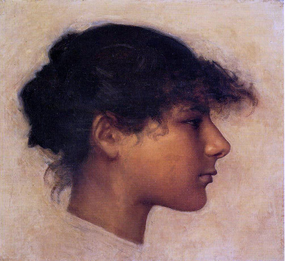  John Singer Sargent Head of Ana - Capri Girl - Canvas Art Print