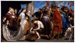  Peter Paul Rubens Head of Cyrus Brought to Queen Tomyris - Canvas Art Print
