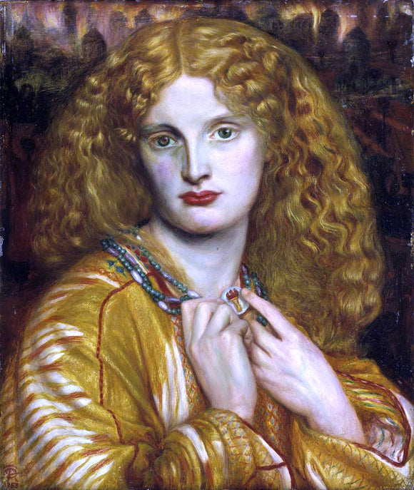  Dante Gabriel Rossetti Helen of Troy - Canvas Art Print