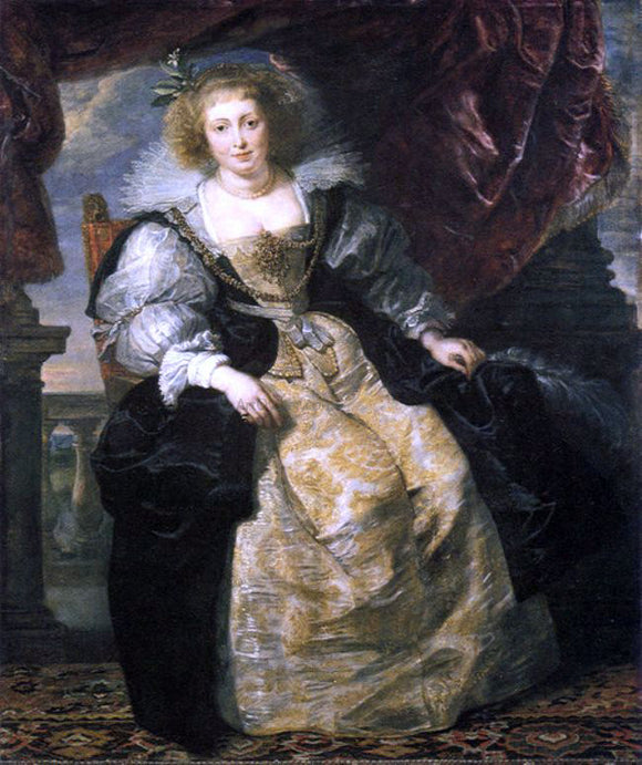  Peter Paul Rubens Helena Fourment - Canvas Art Print
