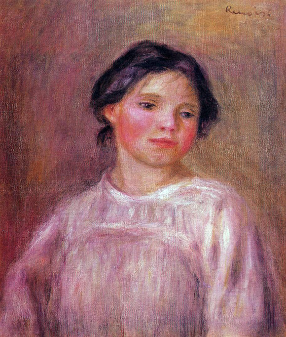  Pierre Auguste Renoir Helene Bellow - Canvas Art Print