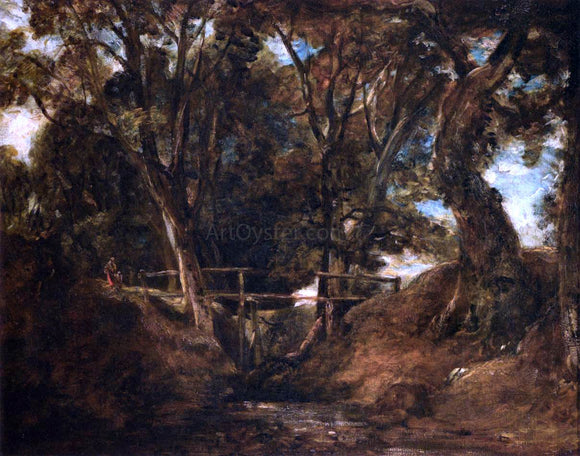  John Constable Helmingham Dell - Canvas Art Print