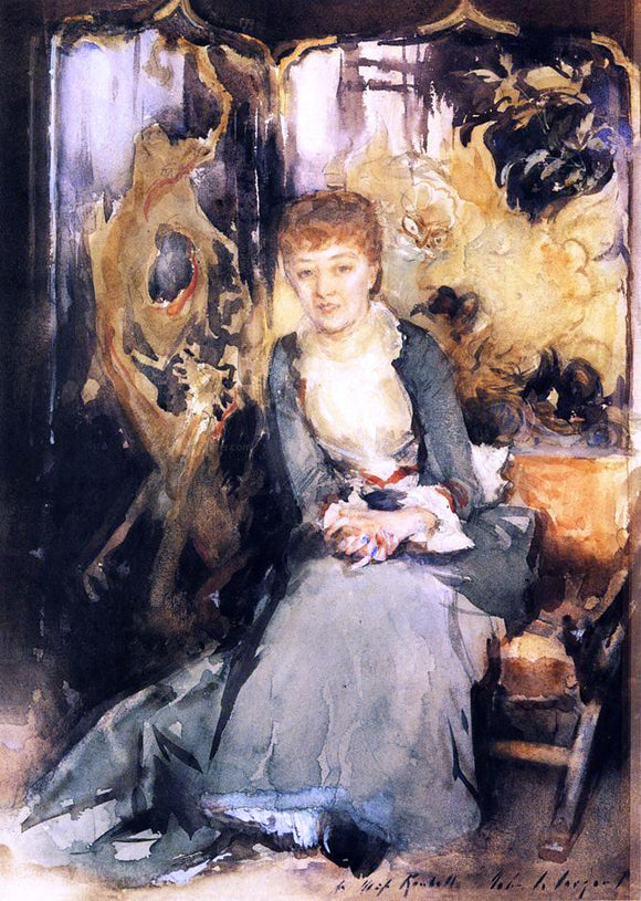  John Singer Sargent Henrietta Reubell - Canvas Art Print