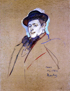  Henri De Toulouse-Lautrec Henri-Gabriel Ibels - Canvas Art Print