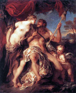  Francois Lemoyne Hercules and Omphale - Canvas Art Print