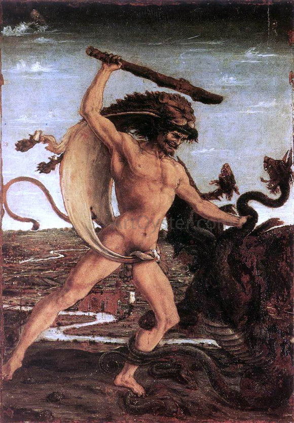  Antonio Del Pollaiuolo Hercules and the Hydra - Canvas Art Print