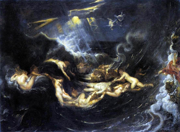  Peter Paul Rubens Hero and Leander - Canvas Art Print
