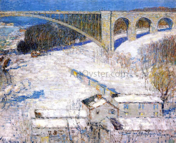  Frederick Childe Hassam High Bridge - Canvas Art Print