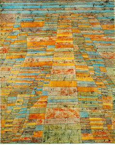  Paul Klee Highway and Byways - Canvas Art Print