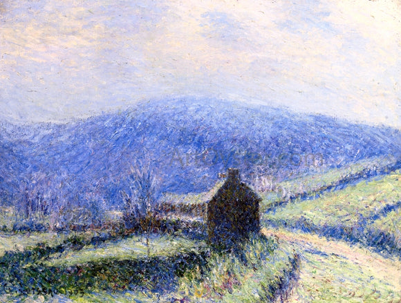  Gustave Loiseau Hoarfrost at Huelgoat, Finistere - Canvas Art Print