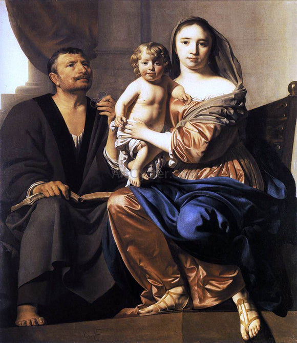  Caesar Van Everdingen Holy Family - Canvas Art Print