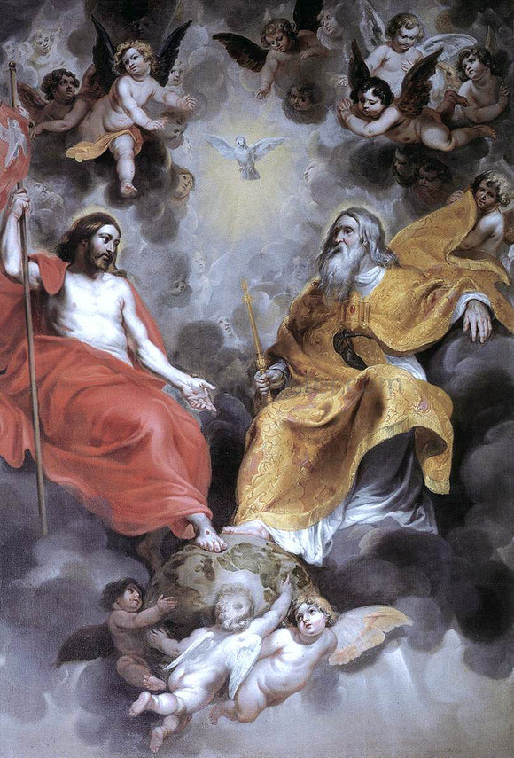  Hendrick Van Balen Holy Trinity - Canvas Art Print