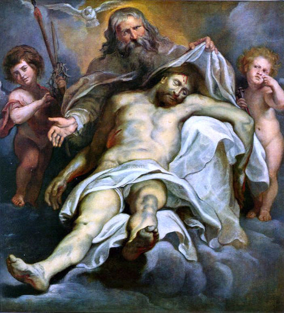  Peter Paul Rubens Holy Trinity - Canvas Art Print