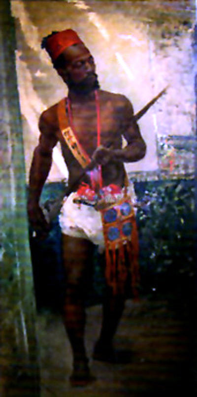  Jose Jimenez Y Aranda Hombre de Color - Canvas Art Print