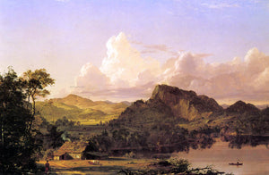  Frederic Edwin Church Home of the Pioneer - Canvas Art Print