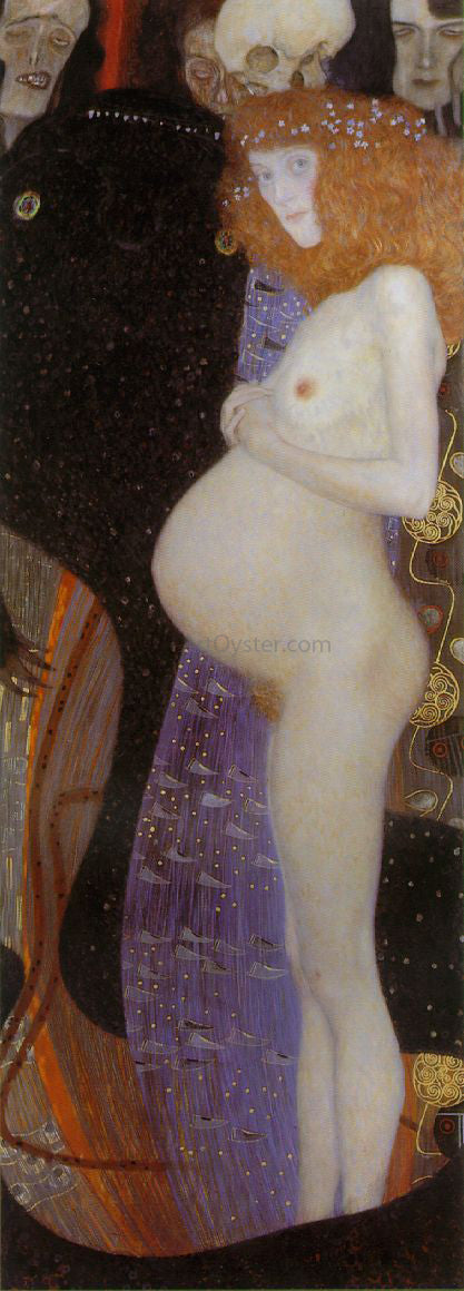  Gustav Klimt Hope I - Canvas Art Print