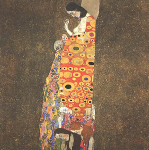  Gustav Klimt Hope II - Canvas Art Print