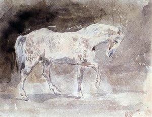  Eugene Delacroix The Horse - Canvas Art Print