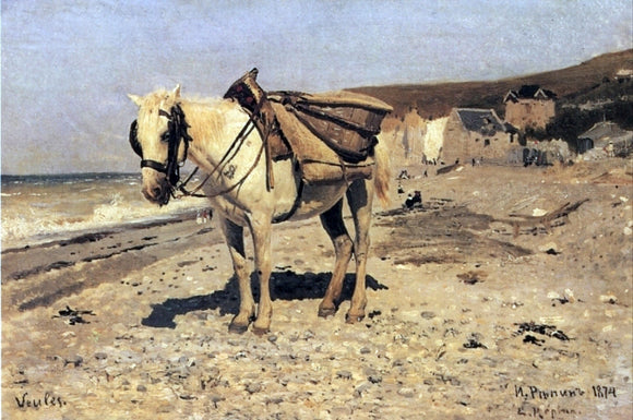  Ilia Efimovich Repin Horse, Viol - Canvas Art Print