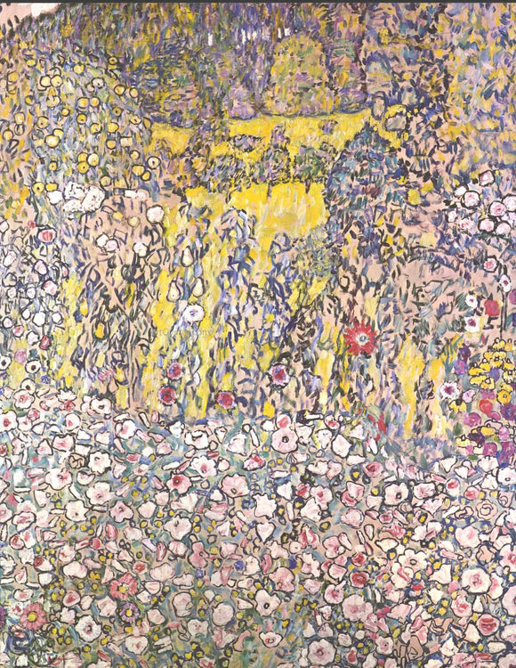  Gustav Klimt Horticultural Landscape With a Hilltop - Canvas Art Print