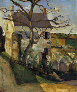  Paul Cezanne House and Tree, the Hermitage, Pontoise - Canvas Art Print