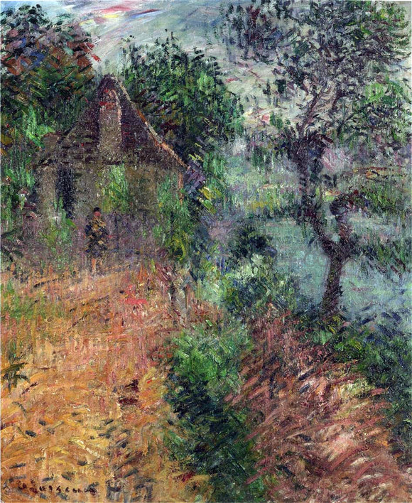  Gustave Loiseau House at Beynac - Canvas Art Print