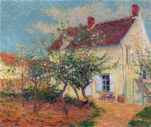  Gustave Loiseau House in the Country - Canvas Art Print