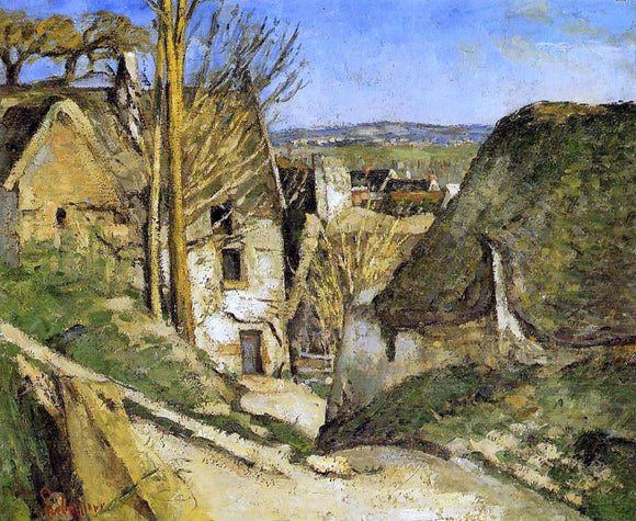  Paul Cezanne House of the Hanged Man, Auvers-sur-Oise - Canvas Art Print