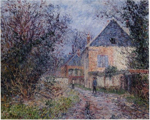  Gustave Loiseau Houses near the Eure - Canvas Art Print