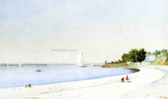  John William Hill Hudson River at Caldwell - Canvas Art Print
