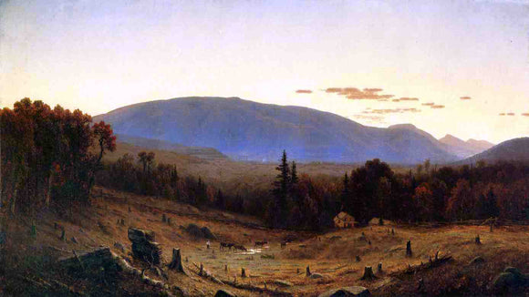  Sanford Robinson Gifford Hunter Mountain, Twilight - Canvas Art Print